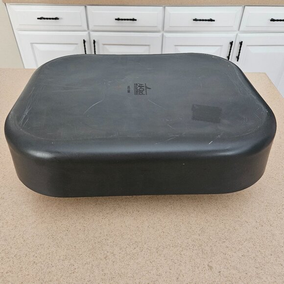 RARE ALL CLAD LTD ANODIZED 16x13 TURKEY NON STICK ROASTER ROASTING & RACK PAN - Picture 11 of 13